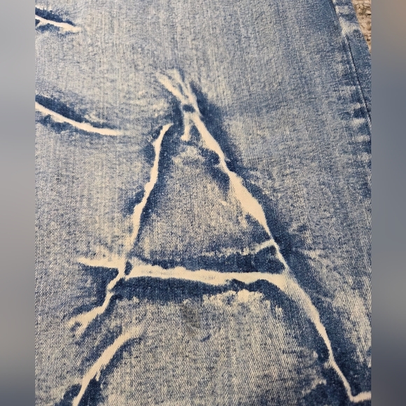 Y2K Hip Hop Baggy‎ Denim Shorts Jorts Brock Jeans 34 Skater - Picture 15 of 15